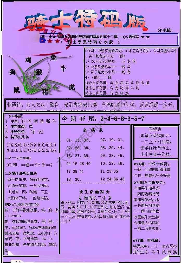 另类骑士特码版