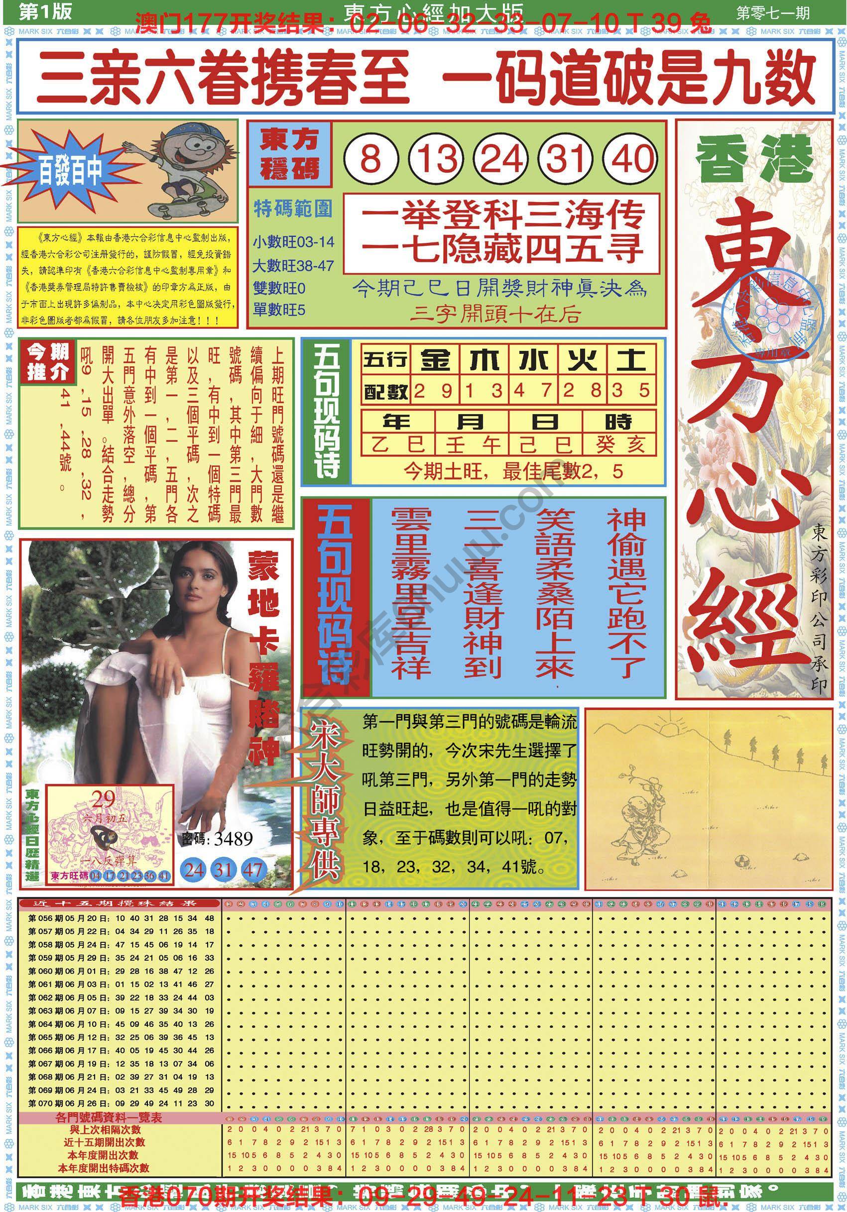 东方心经加大版