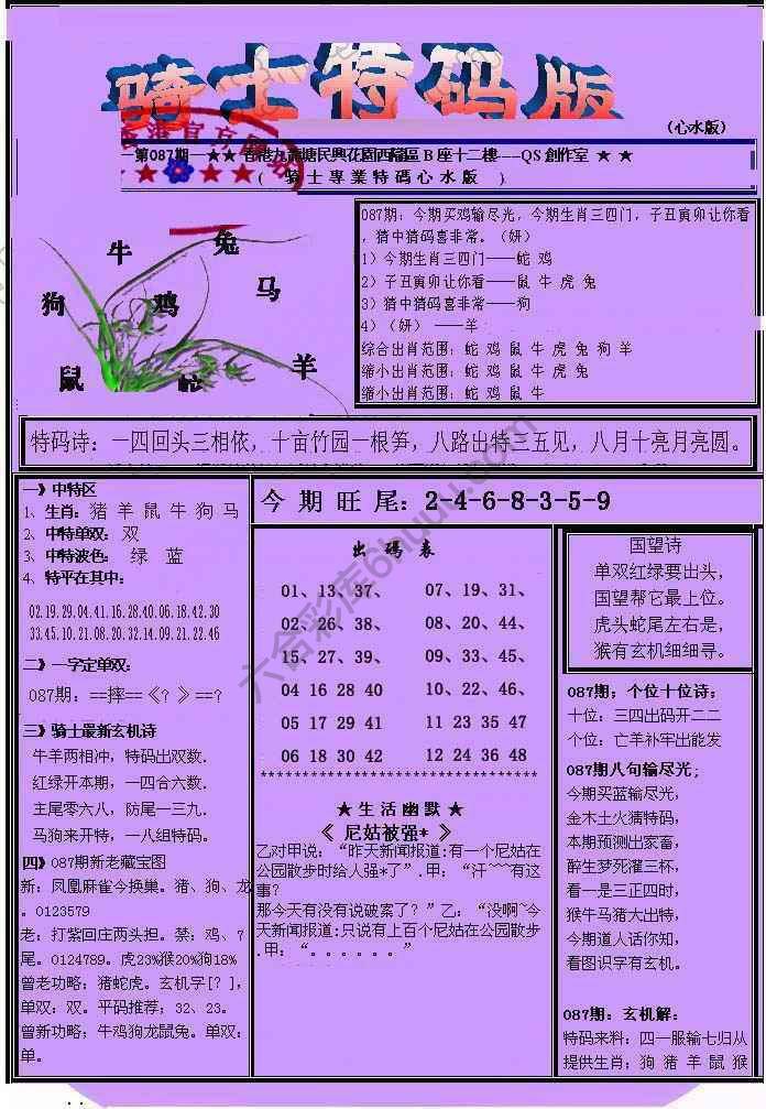 另类骑士特码版