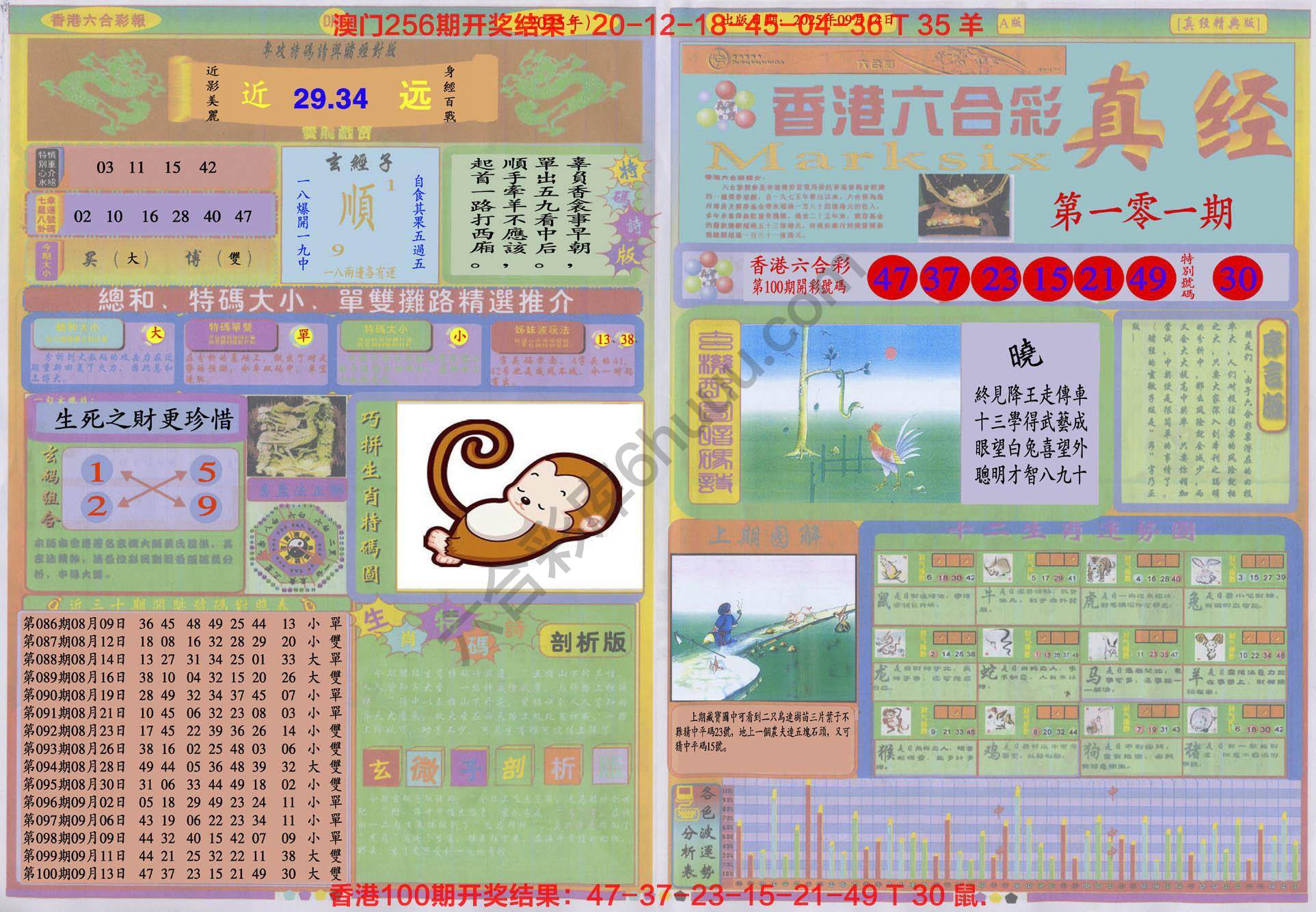 香港六合彩真经