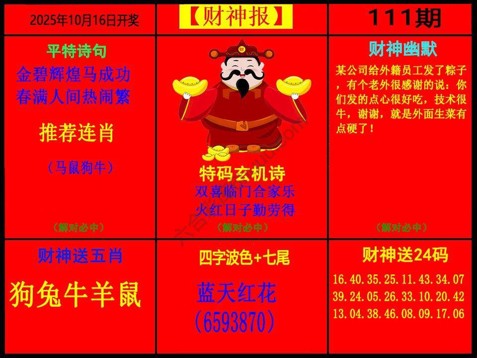 财神报