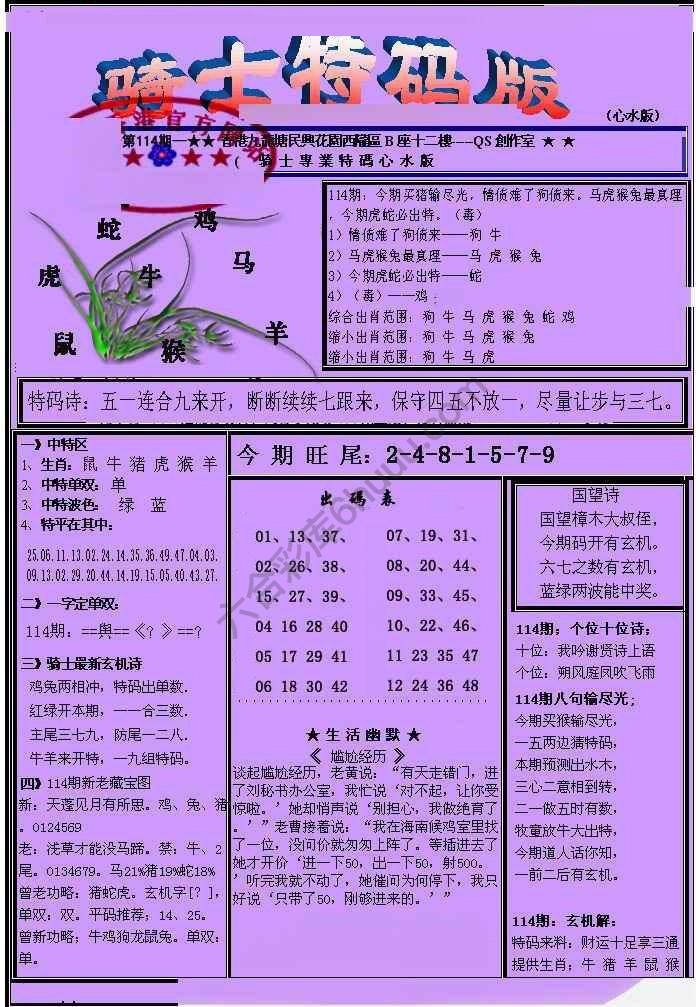 另类骑士特码版