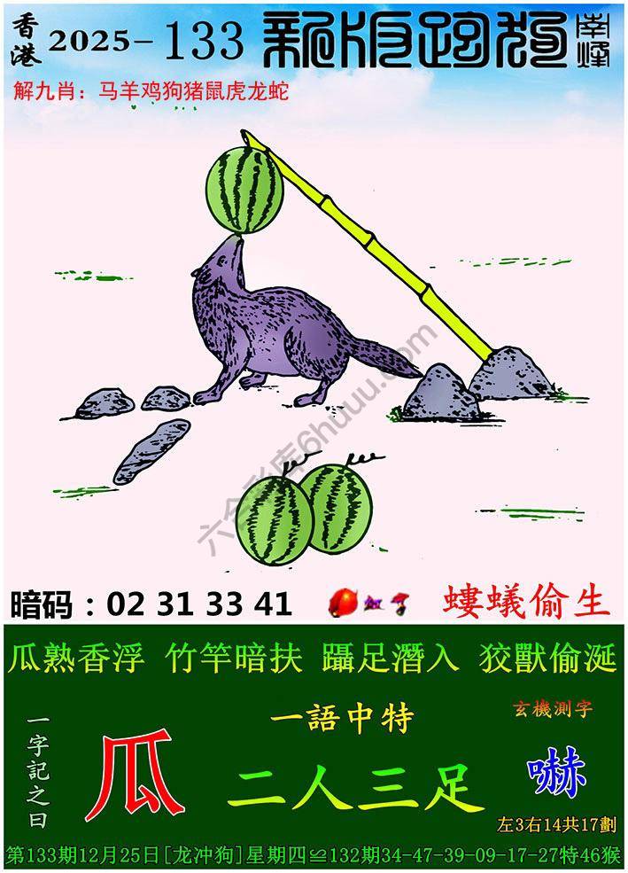 跑狗图（新版）