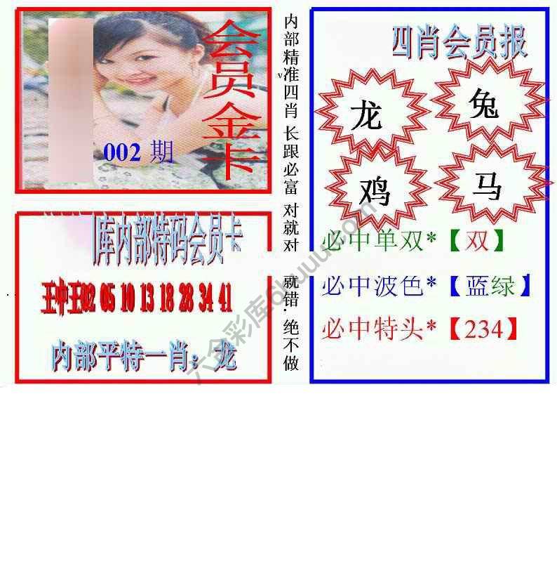 马经四肖会员报