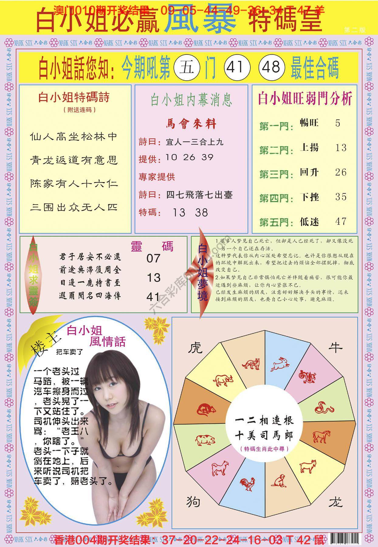 白小姐必赢特码皇