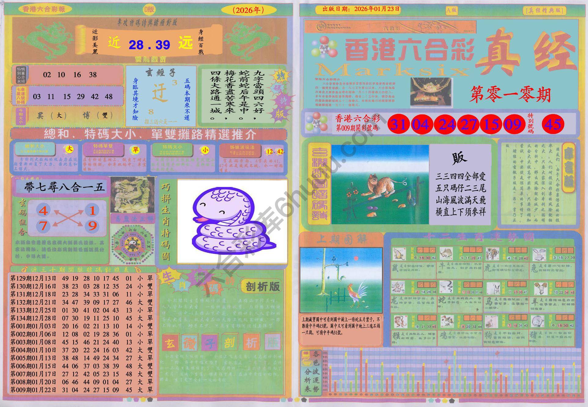 香港六合彩真经