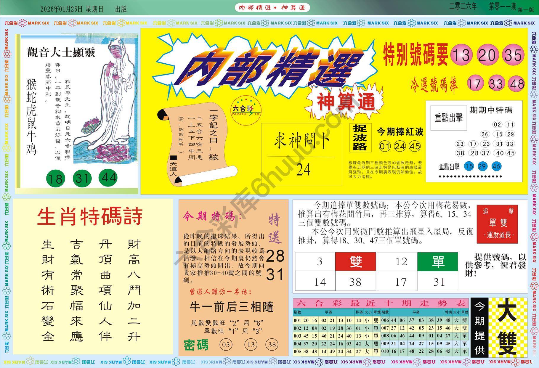 内部精选神算通