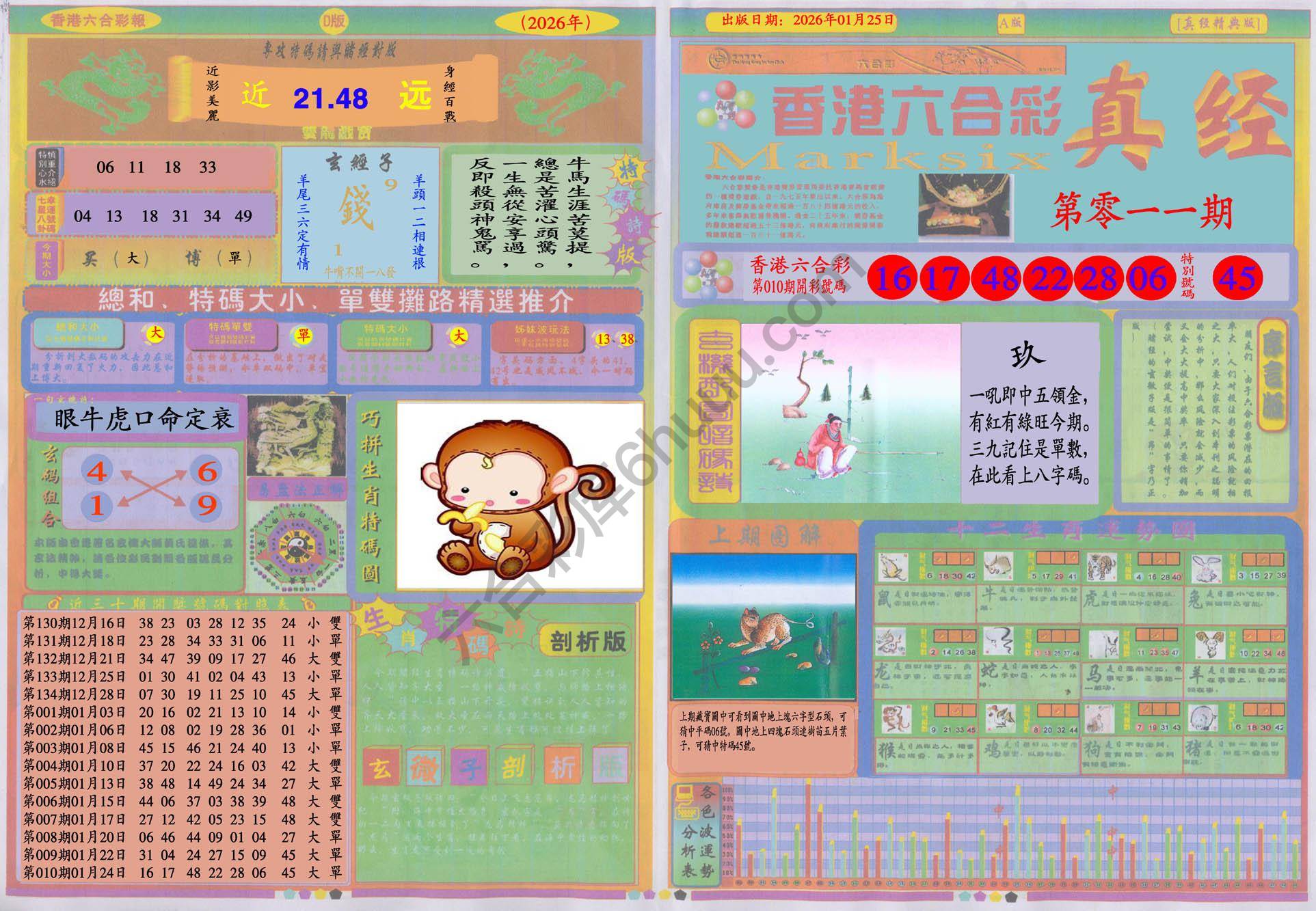 香港六合彩真经