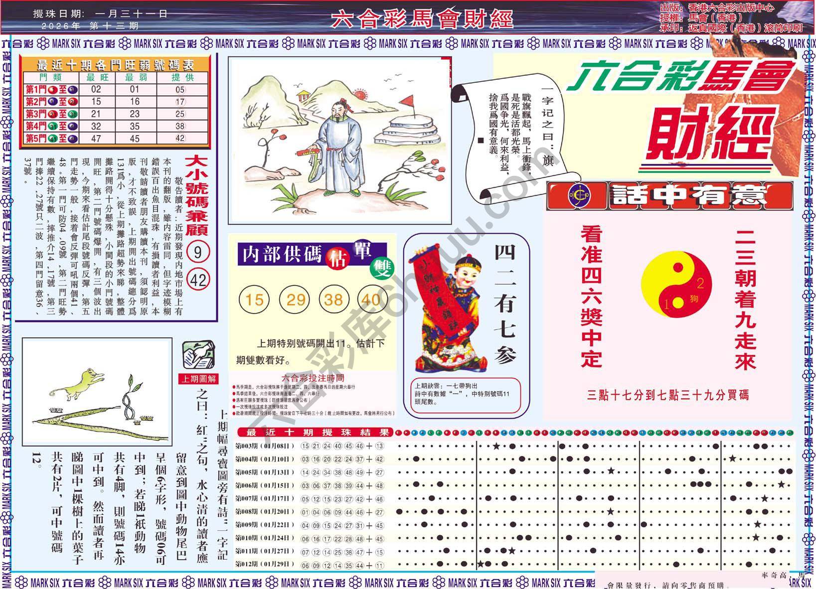 六合彩马会财经