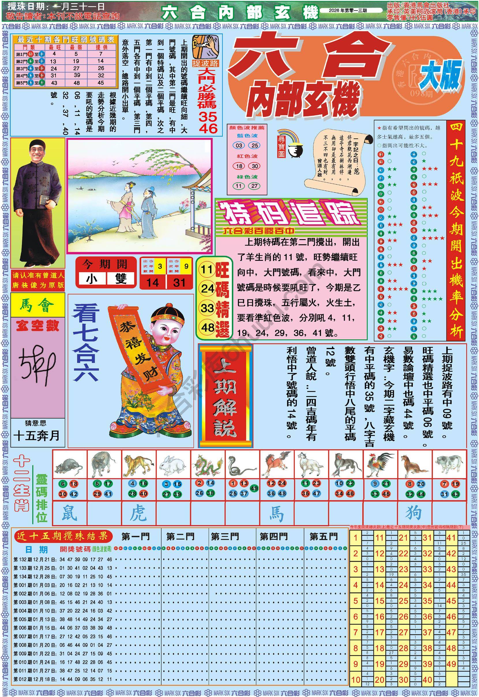 六合内部玄机