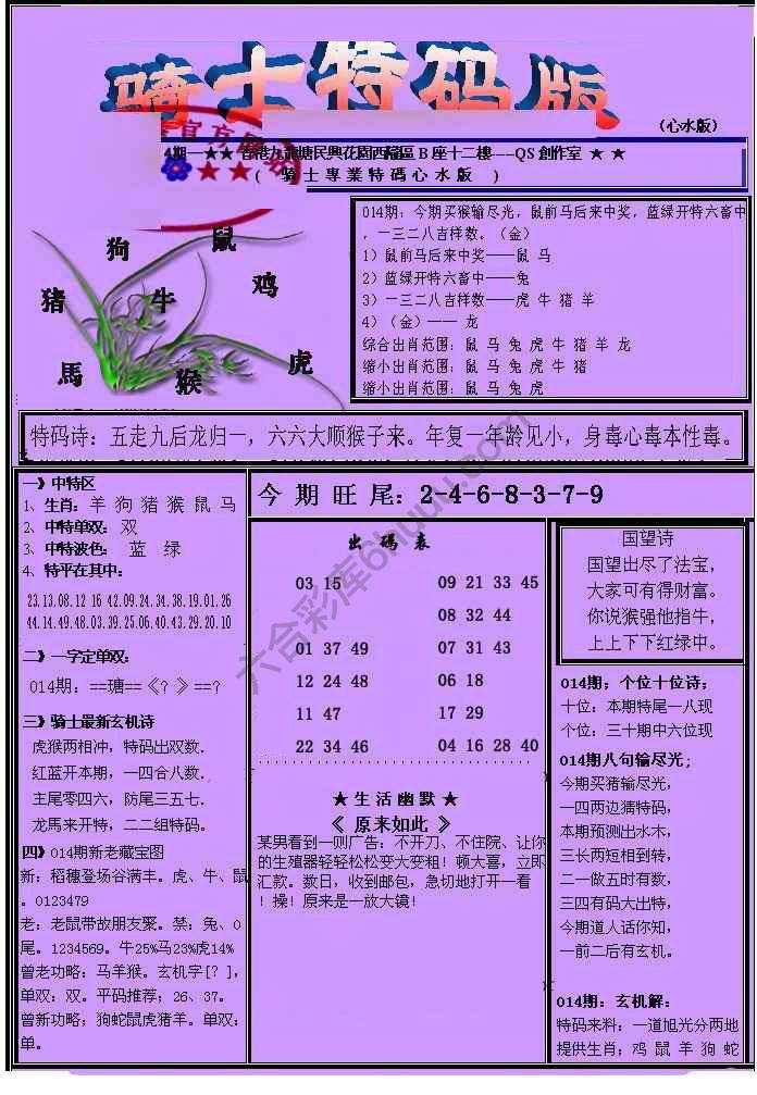 另类骑士特码版