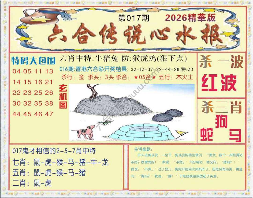 六合传说心水报