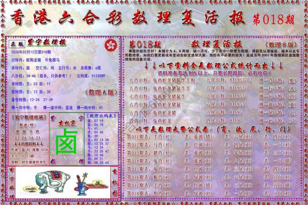 数理复活报