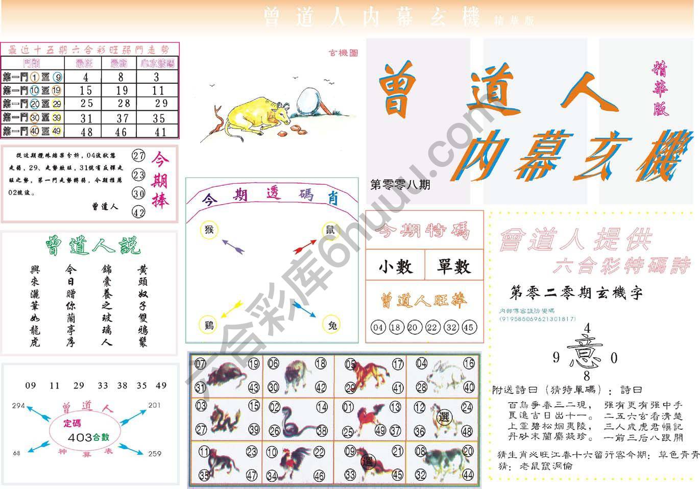 曾道人内幕玄机(精华版)