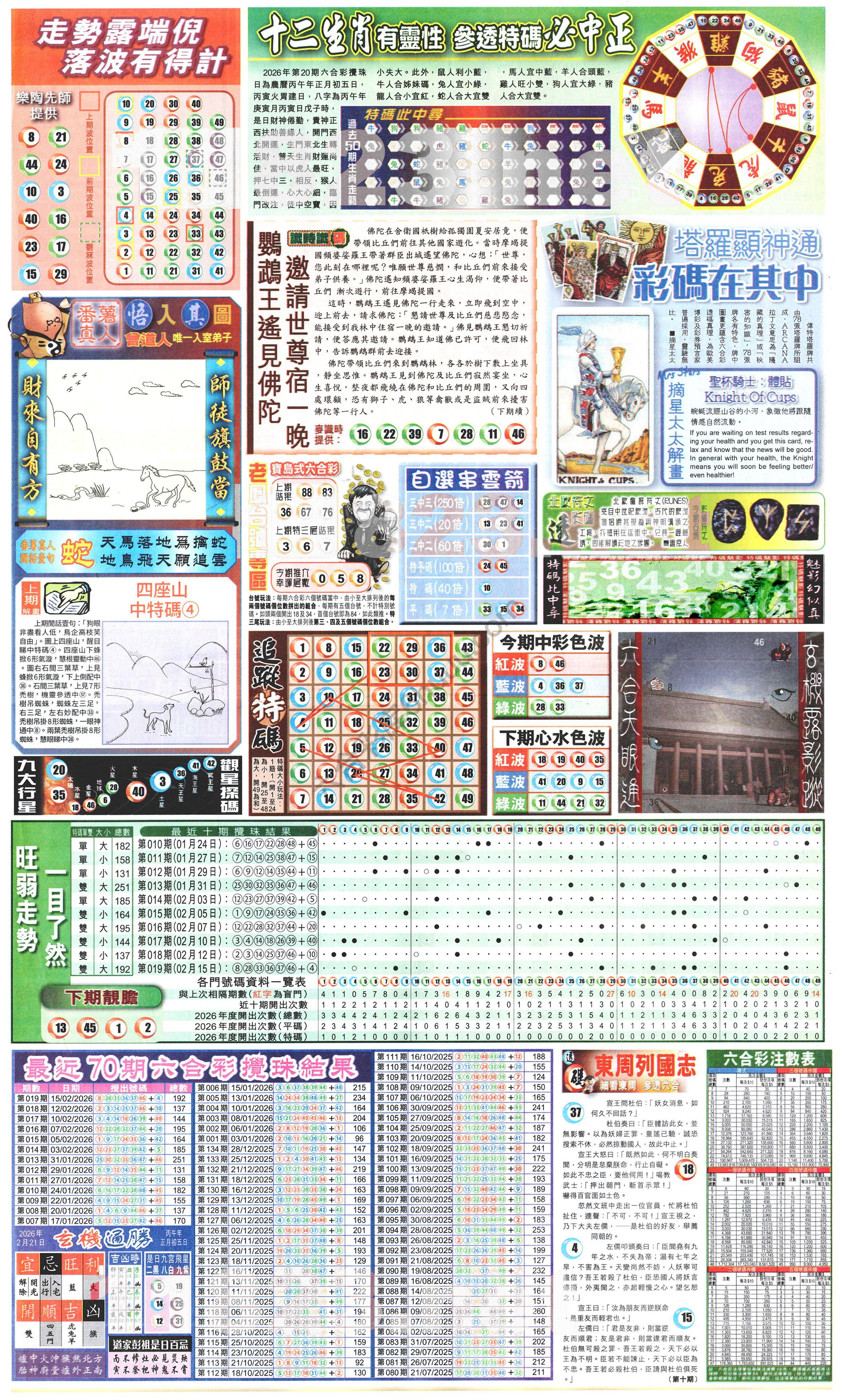 新报六合彩玄机