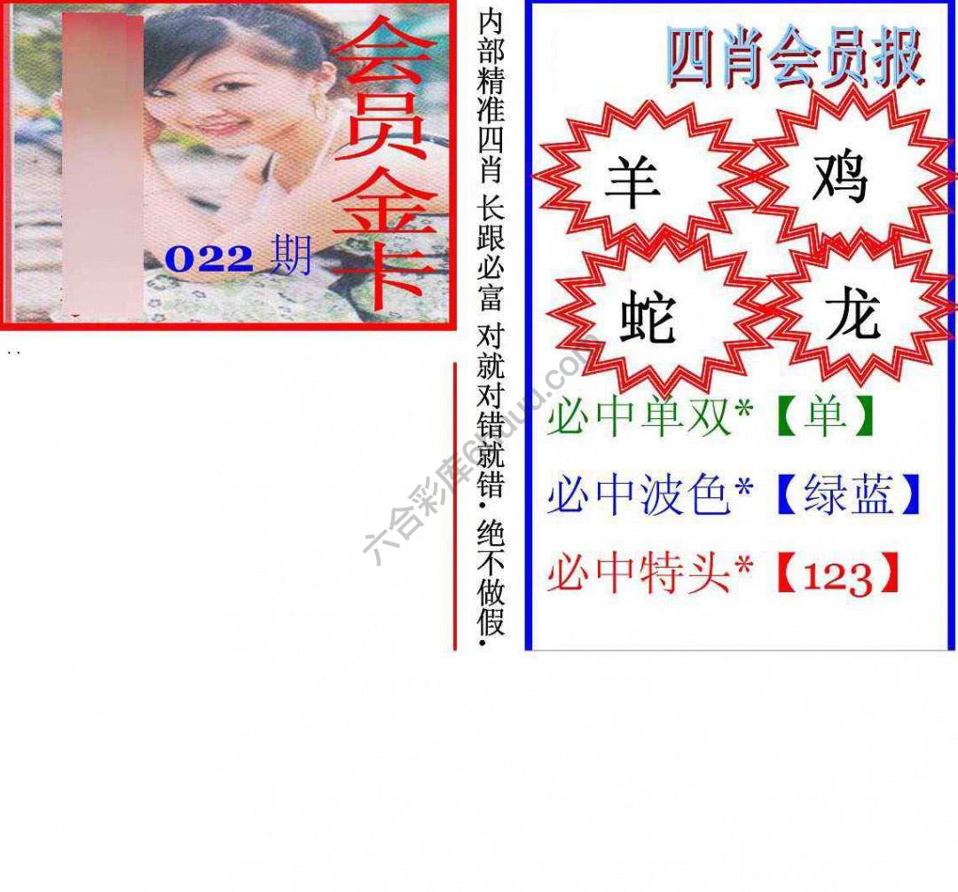 马经四肖会员报