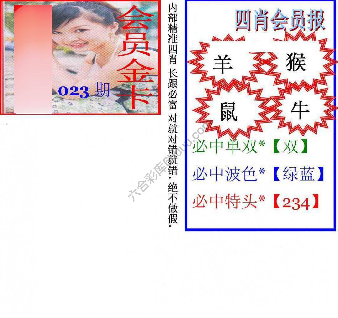 马经四肖会员报