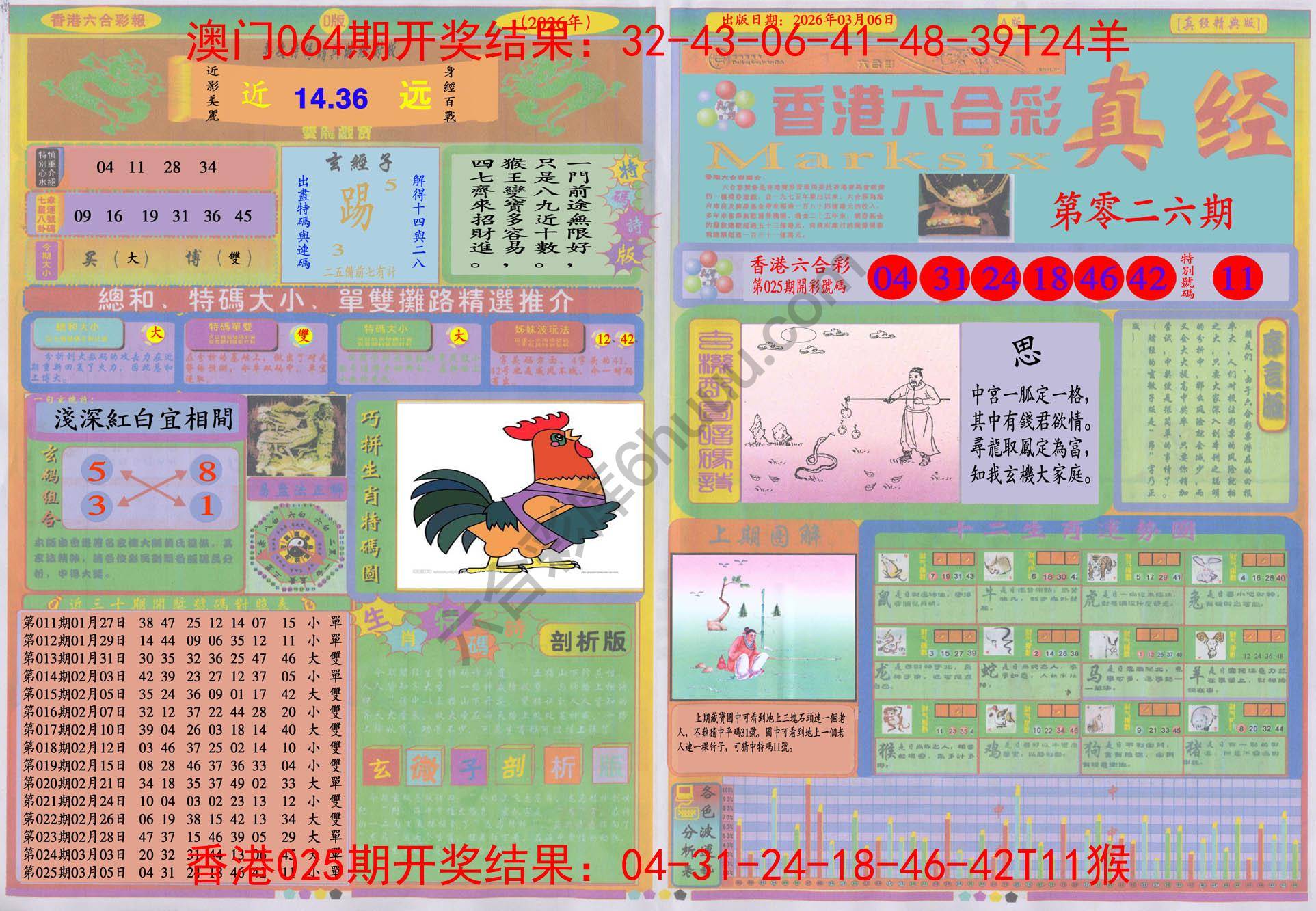 香港六合彩真经