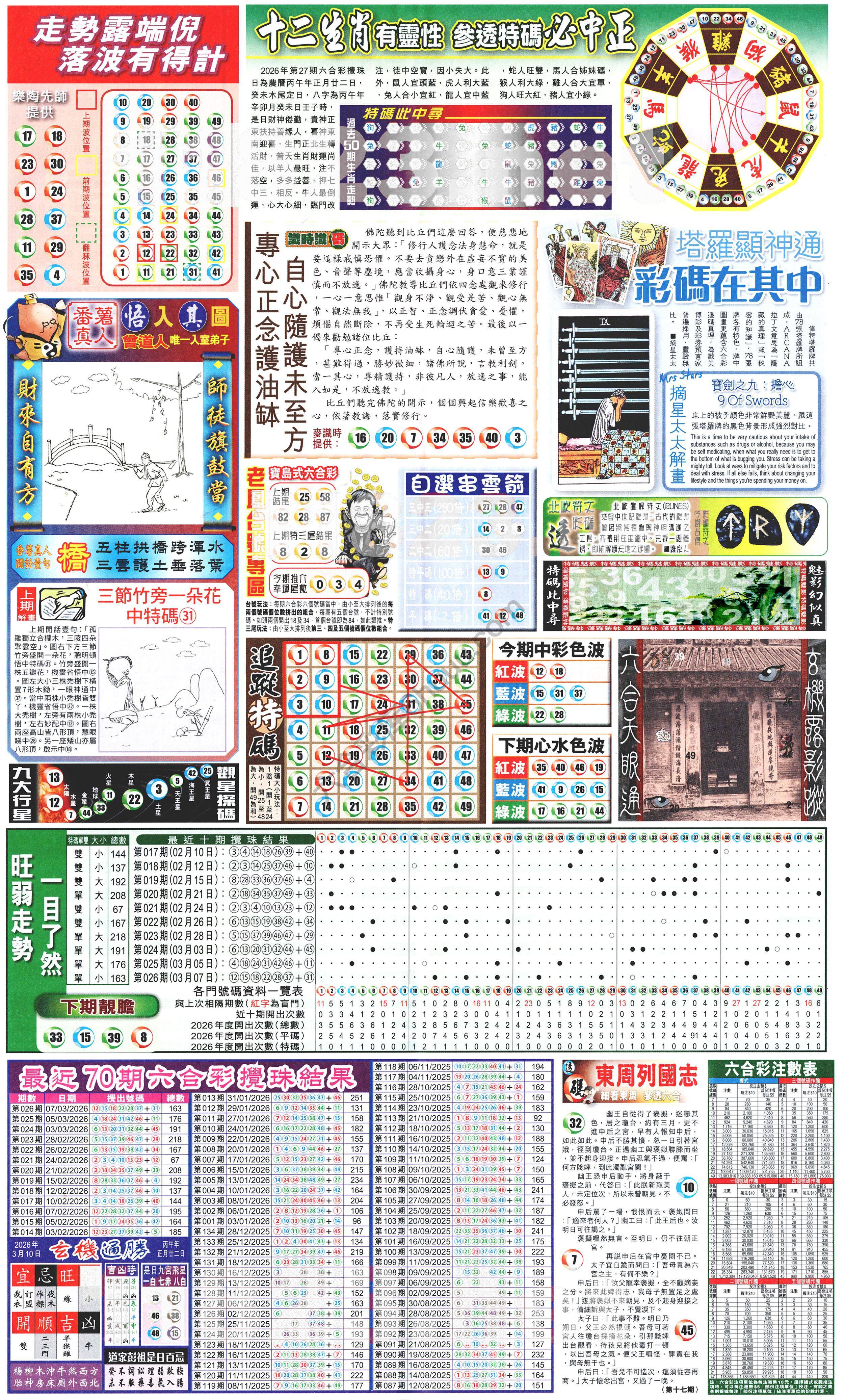 新报六合彩玄机