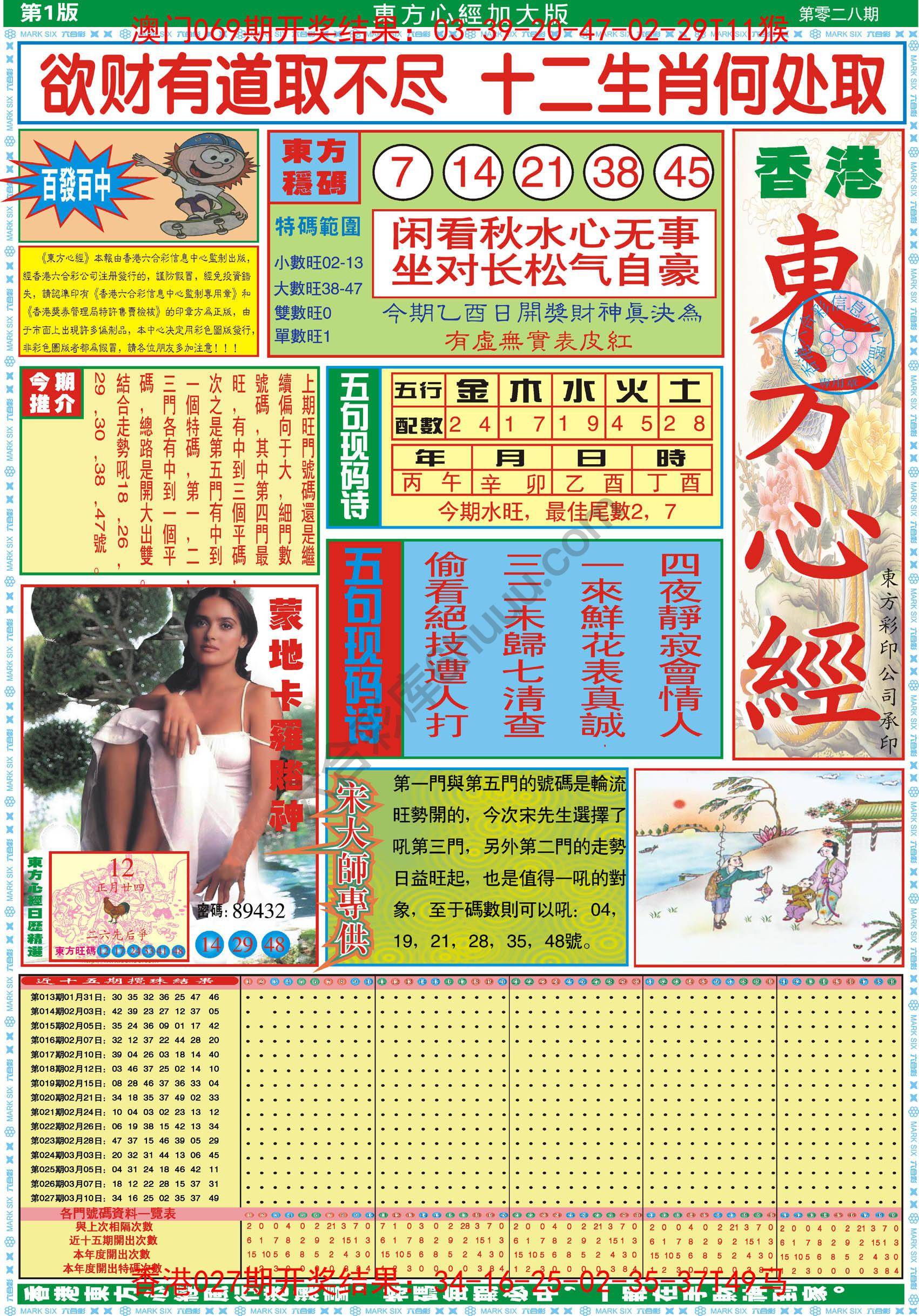 东方心经加大版