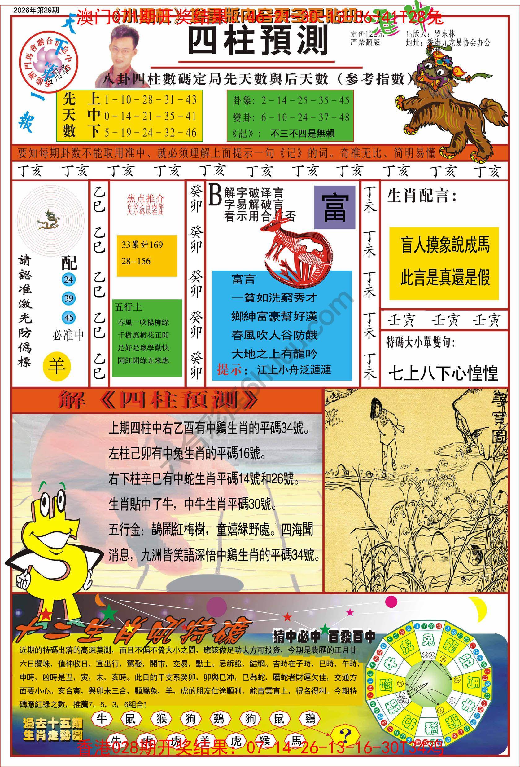 四柱预测
