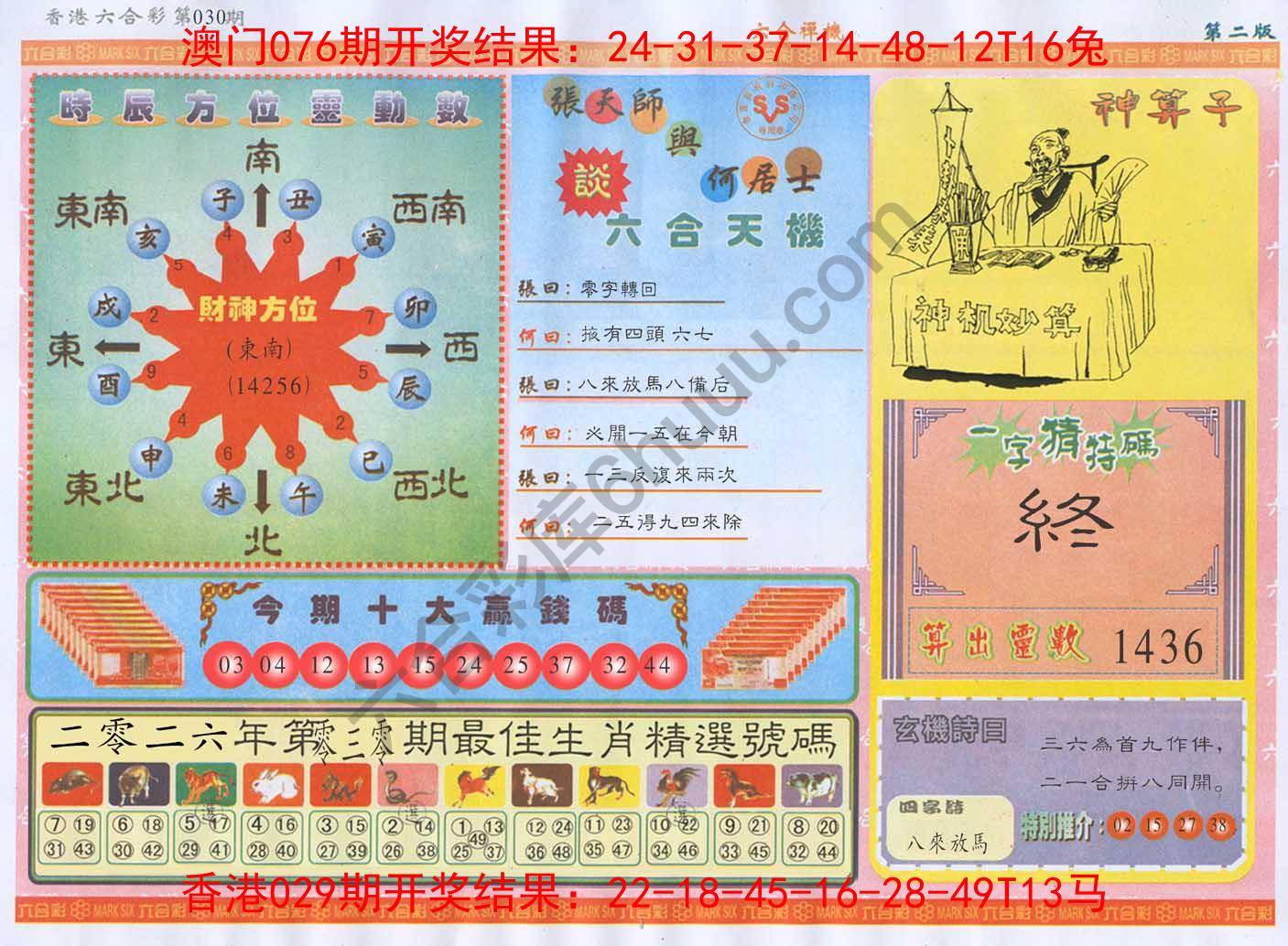 六合禅机
