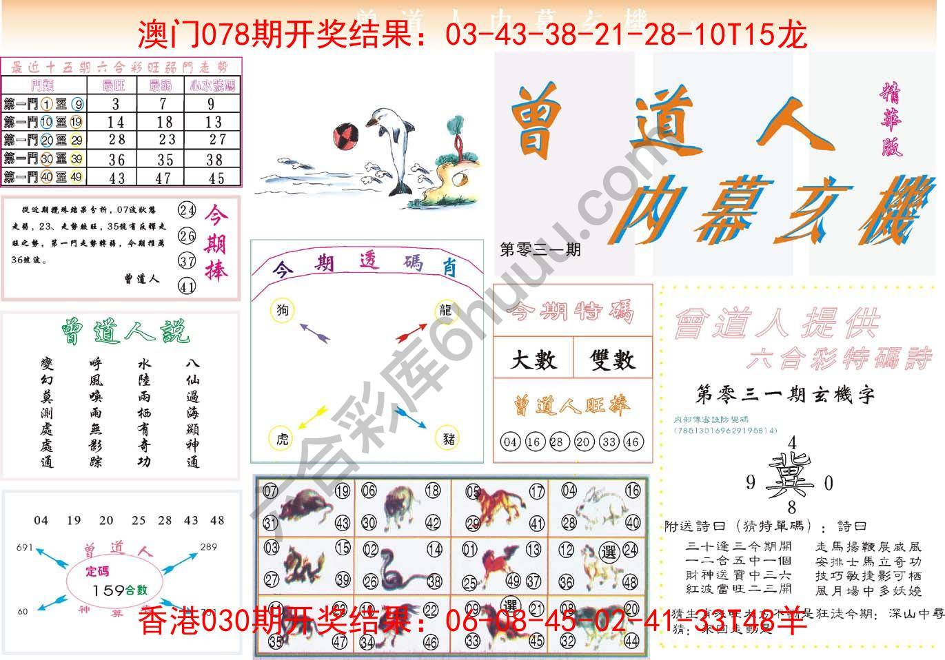 曾道人内幕玄机(精华版)