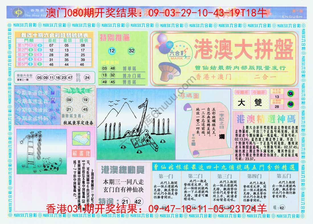 港澳大拼盘