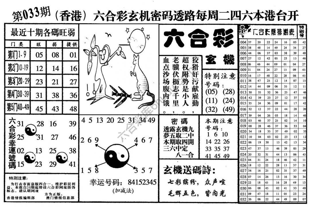 六合玄机
