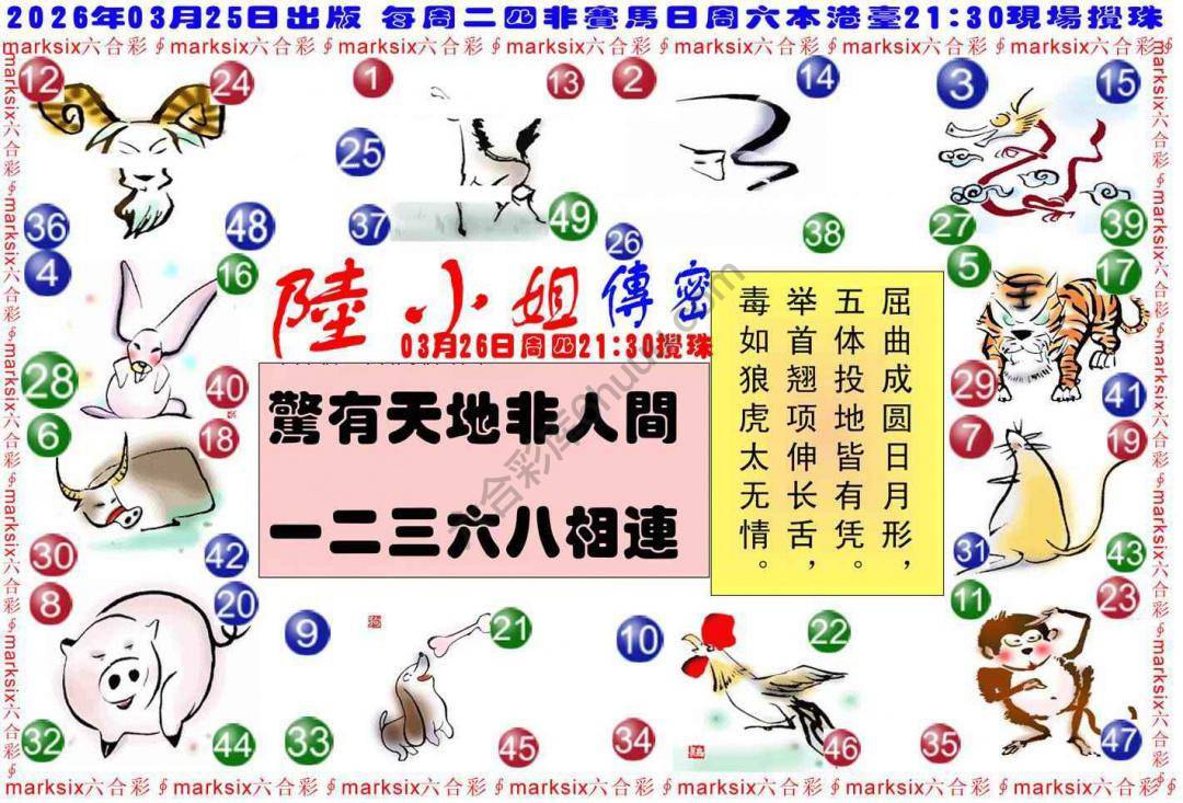 陆小姐传密
