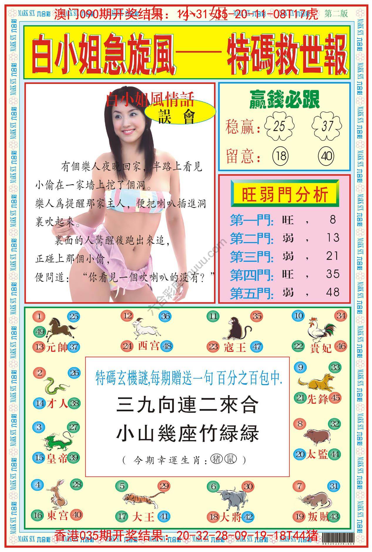 白小姐急旋风