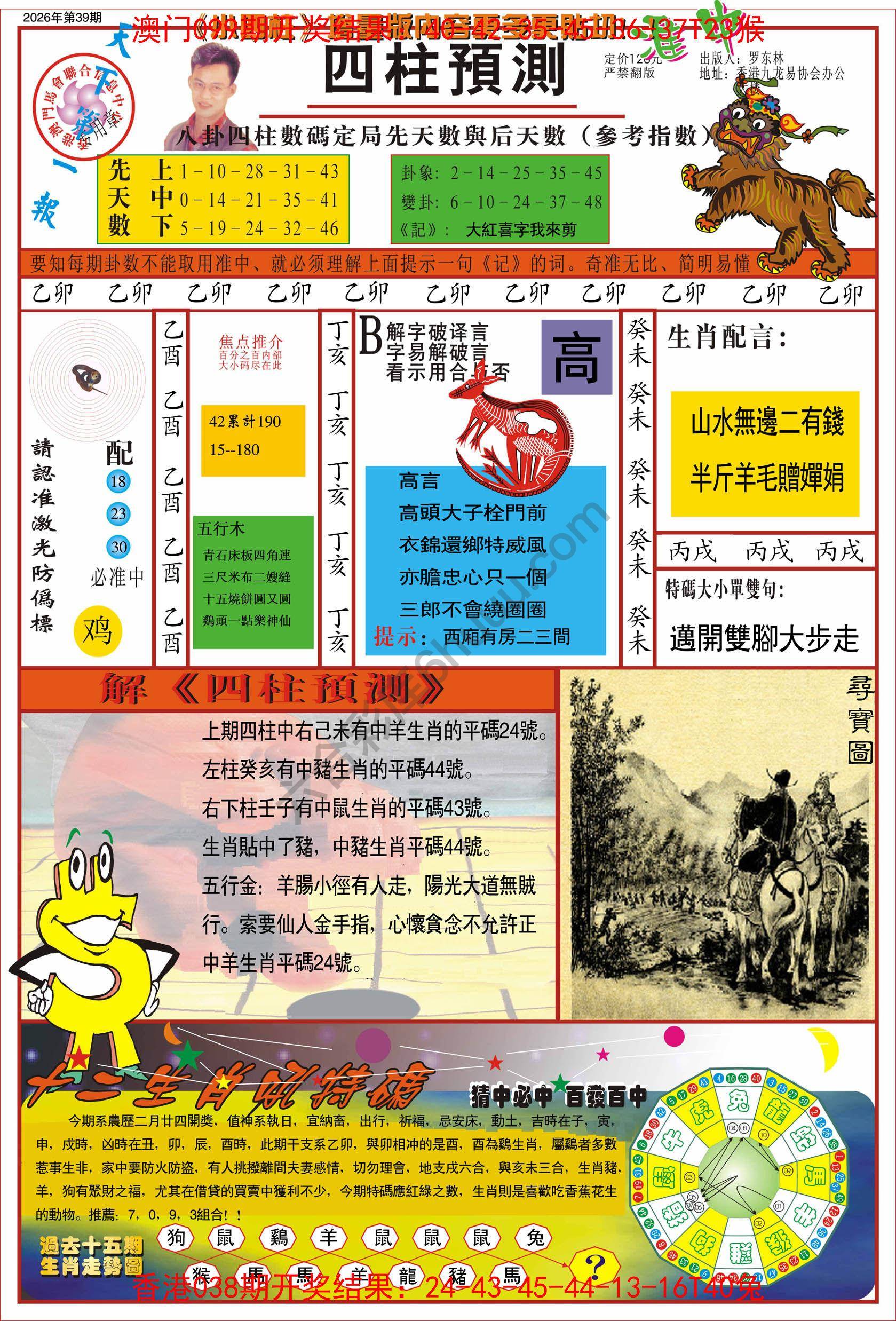 四柱预测
