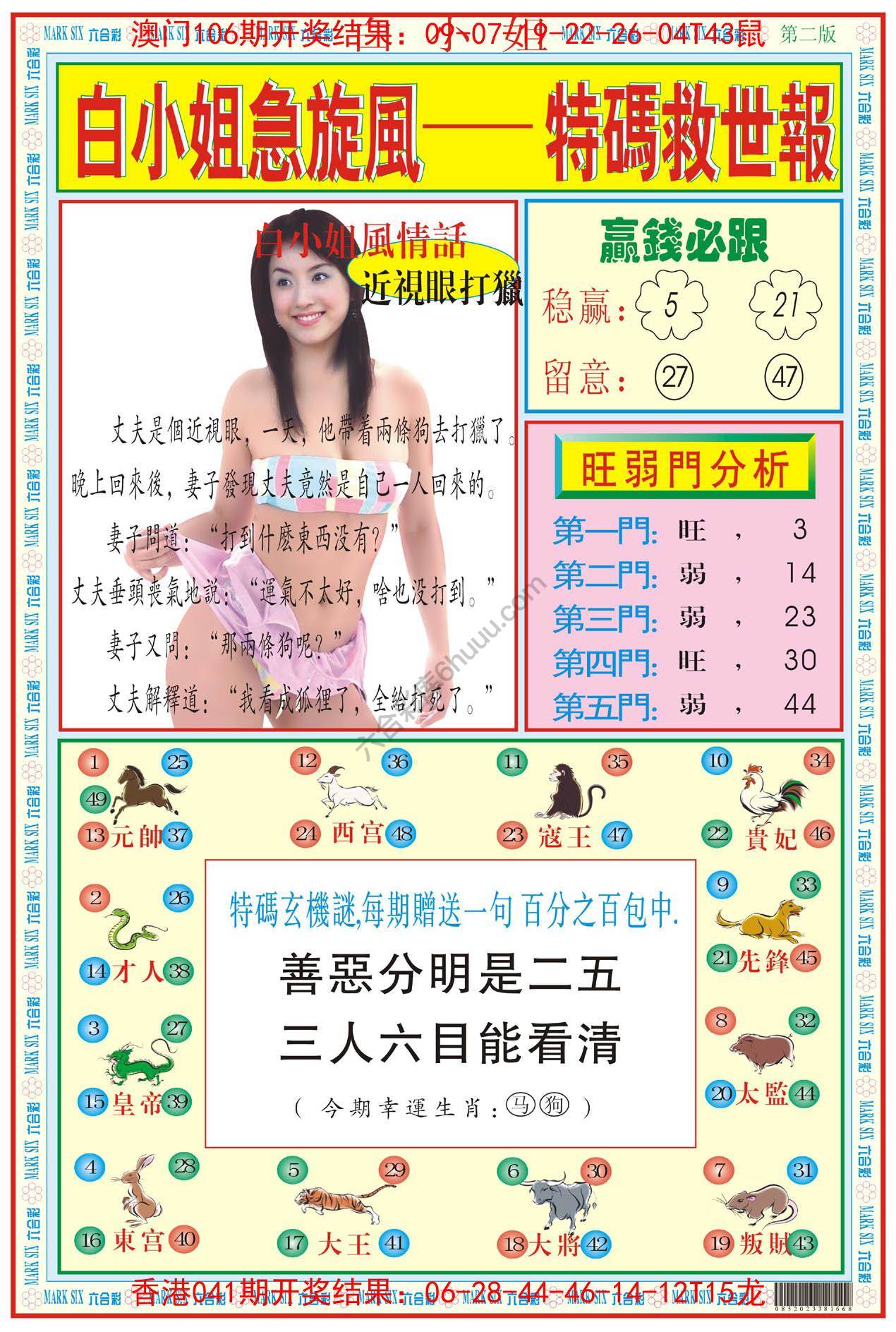 白小姐急旋风