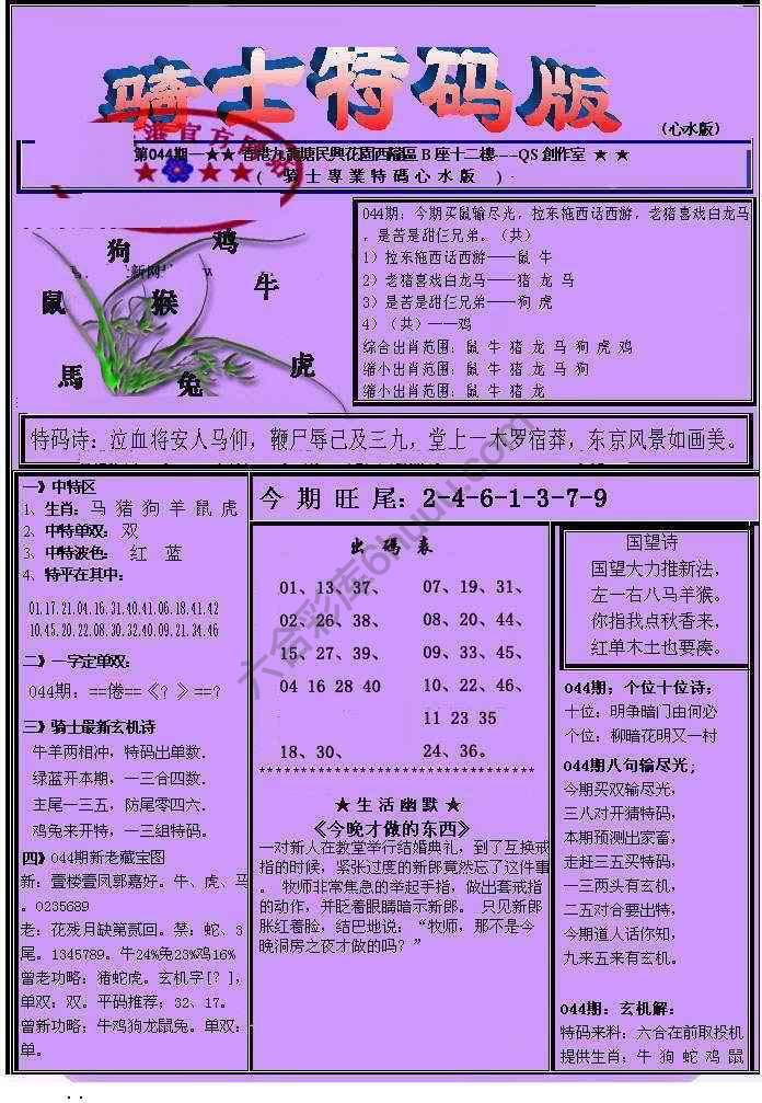 另类骑士特码版