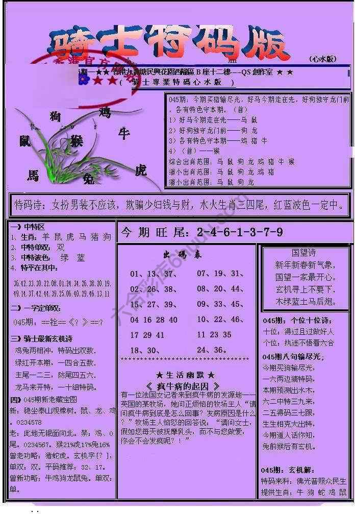 另类骑士特码版