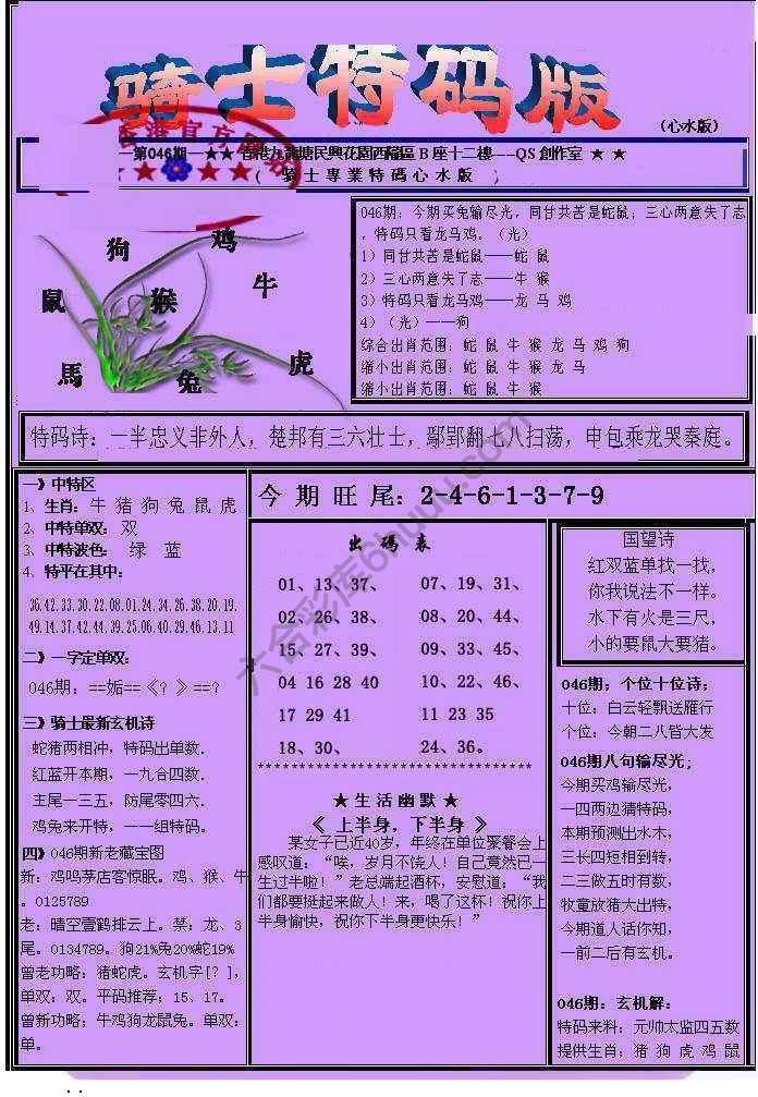 另类骑士特码版